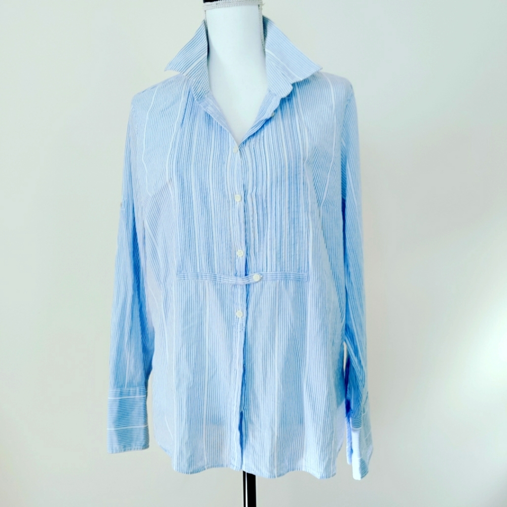 J Crew 100% cotton button down size L